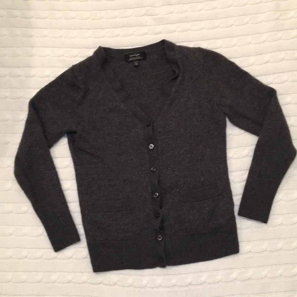 Lord & Taylor merino wool cardigan - size XS